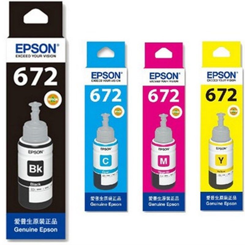 原装爱普生打印机墨水672 L380L310 L313 L351 L360 L363 L365