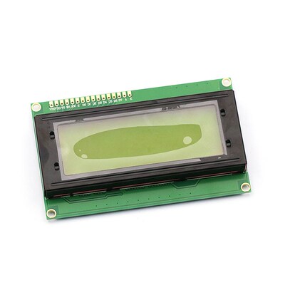 WGSD 2004 LCD 2004A液晶 LCD 2004液晶模块 5V 黄绿屏 20X4 LCD