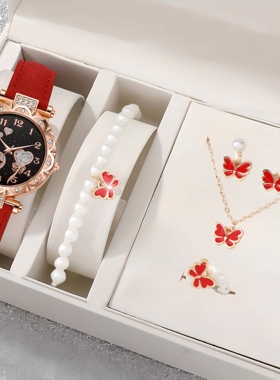 女朋友春节情人节礼物蝴蝶项链民族风简约ins甜美个性锁骨链礼盒