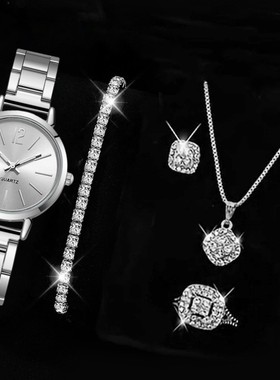 韩版简约金色爱心手链礼盒装七夕情人节礼物ins风森系可水洗饰品