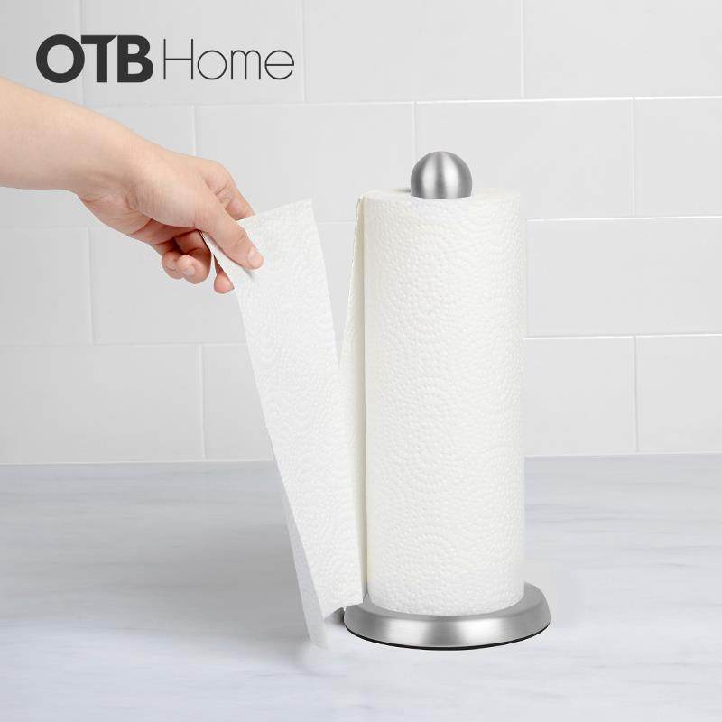 umbra厨房专用纸巾架子置物架桌面卷纸架家用站立式免打孔挂架