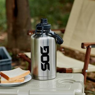 SOG索格户外运动露营大容量不锈钢保温水壶水桶野外水源容器冰桶
