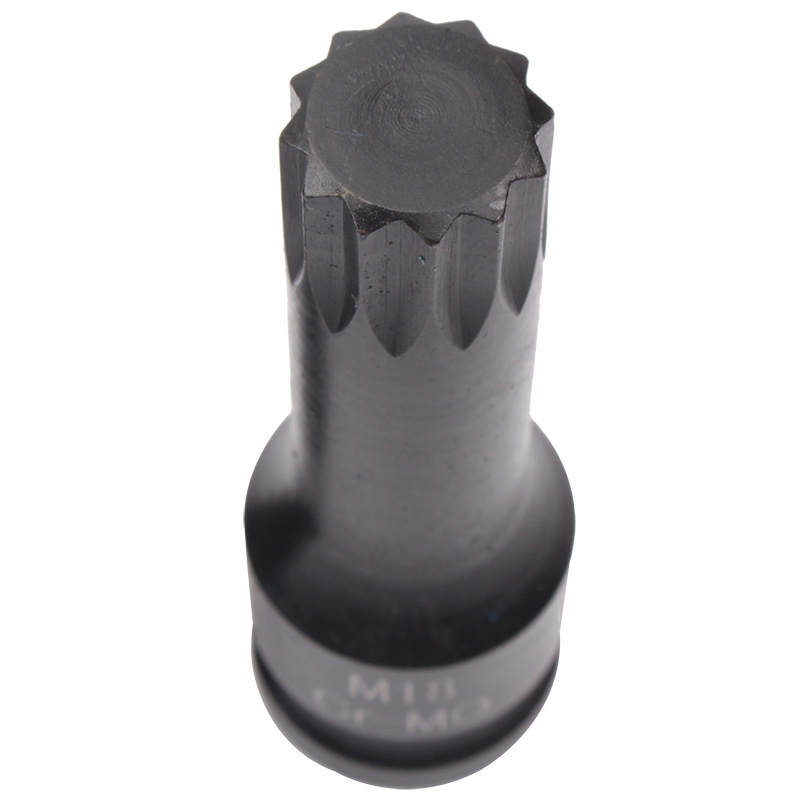 件气动风炮梅花十二角M型连体批头M5-M1 电动风动旋具筒