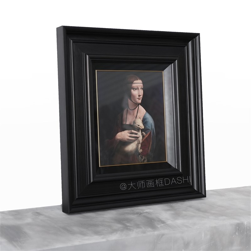 定制实木油画框外框画框装裱装饰欧式拼图相框挂墙镜框复古边框条