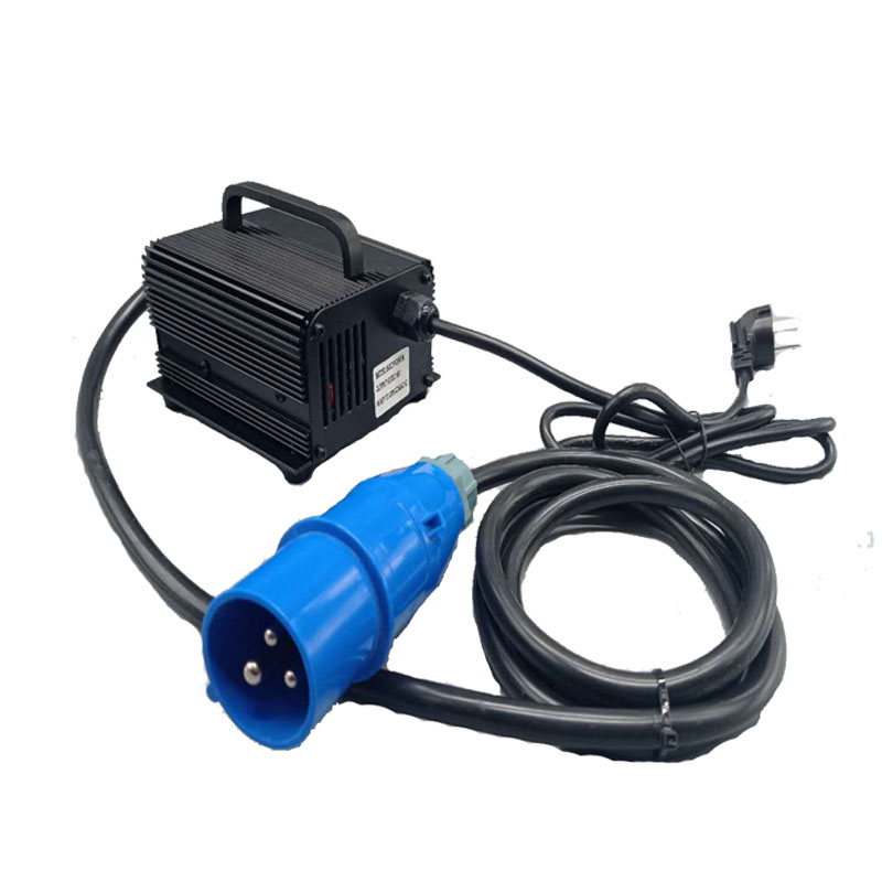 叉车充电机15/1/2半电动升高车堆高车诺力加力猎诺充电器