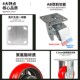 韩式 重型脚轮铁轮圆弧万向轮静音定向轮手推车轮