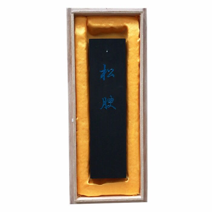 老胡开文徽墨 墨块墨条墨锭纯松烟墨礼盒装书画墨2两松腴