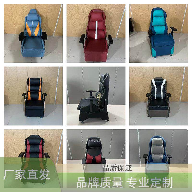 定制网吧桌椅单人网吧沙发座椅组合办公电竞家用一体台式大电脑桌