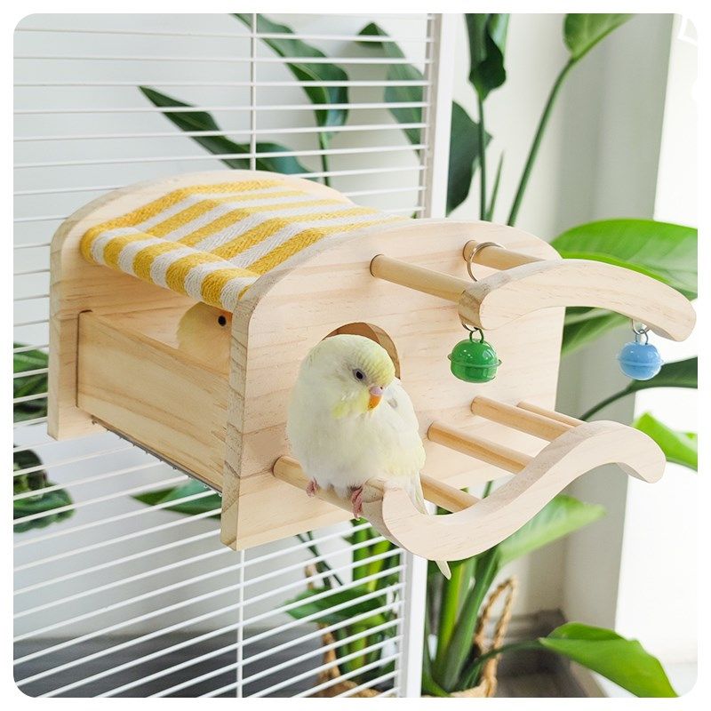 鹦鹉铃铛木d屋木质鸟窝不锈钢底网虎皮玄凤四季通用孵蛋繁殖窝通,宠物/宠物食品及用品,鸟窝,淘宝优惠券,粉丝福利购,淘宝优惠卷