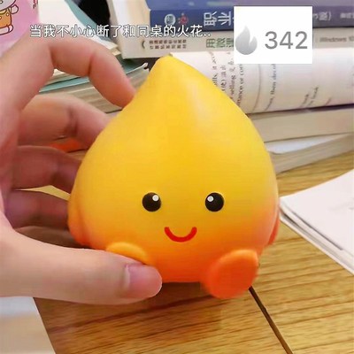 【解压博物馆】撒气小火花捏捏乐慢回弹减压神器无聊打发时间玩具