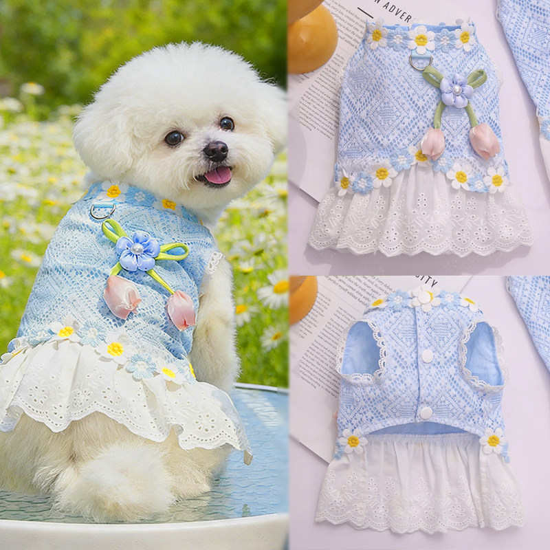 夏季狗狗公主裙猫咪衣服裙子