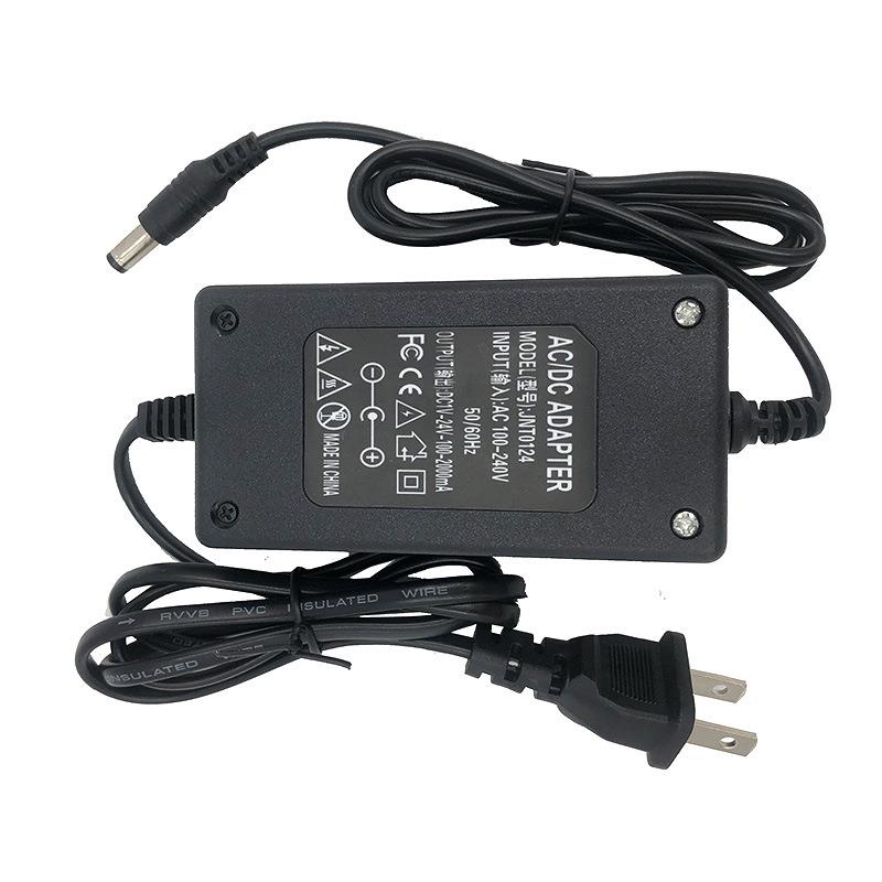 可调电源适配器1-24V2a马达电风扇led调光调速直流开关电源240伏