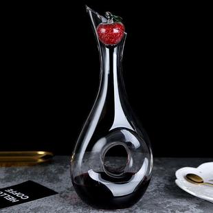无铅水晶玻璃红酒醒酒器套装 分酒壶 家用葡萄酒快速个性 创意欧式