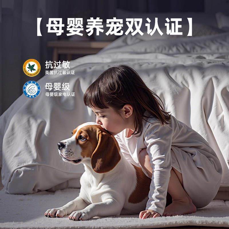 有线大吸力吸尘器家用吸拖二合一体机手持电动拖把除猫毛专用