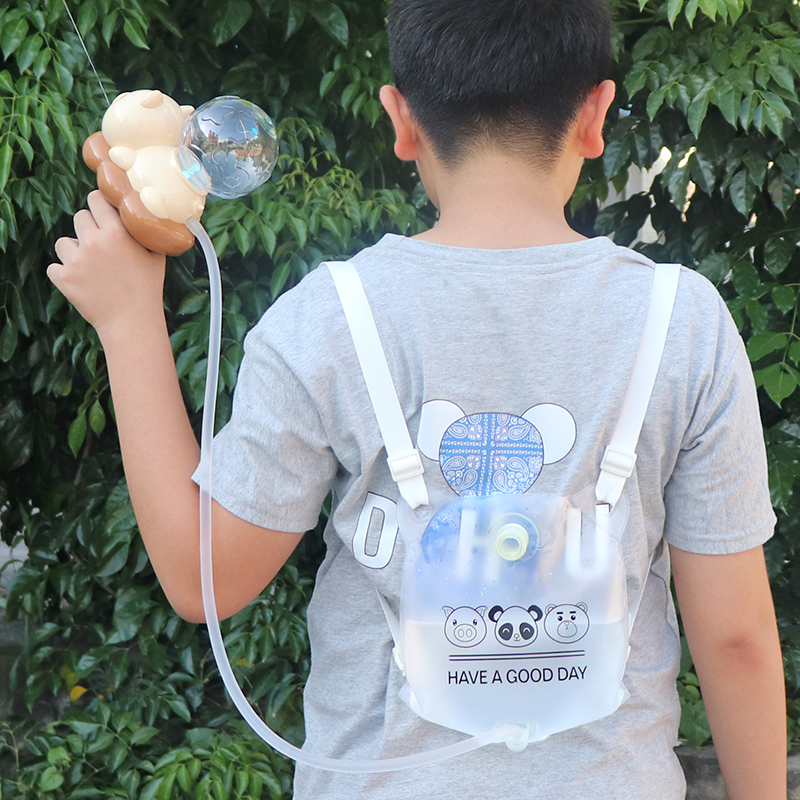 儿童新款电动自动连发蜗牛卡通喷呲水枪幼儿园宝宝打水仗神器玩具