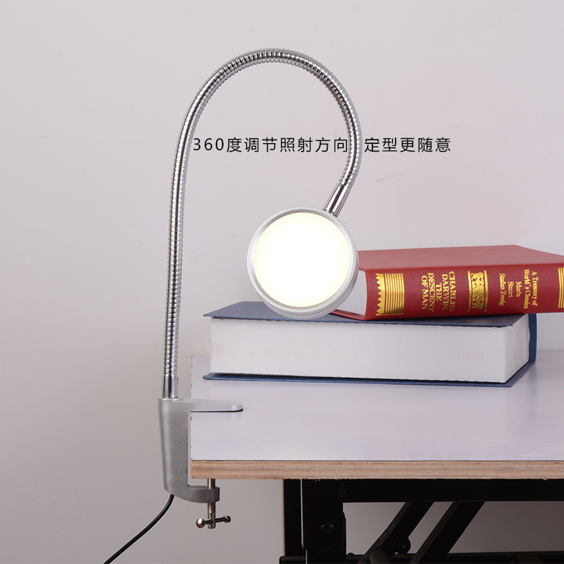 LED超亮12W大瓦数新型G夹工作台灯长臂绘图灯折叠伸缩护眼照明灯