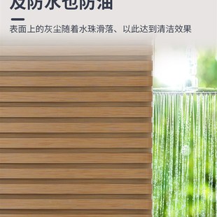 免打孔手拉卷帘 百叶窗帘卧室客厅餐厅极简轻奢遮光升降全遮光新款