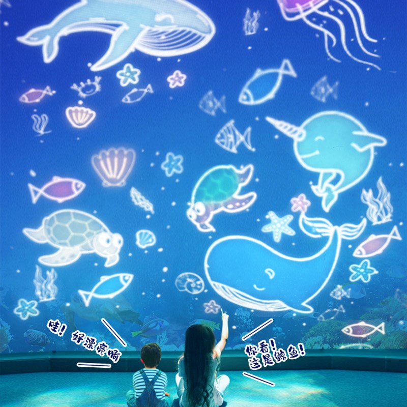 星空灯投影仪玩具女孩满天星卧室浪漫旋转小夜灯六一儿童节礼物61