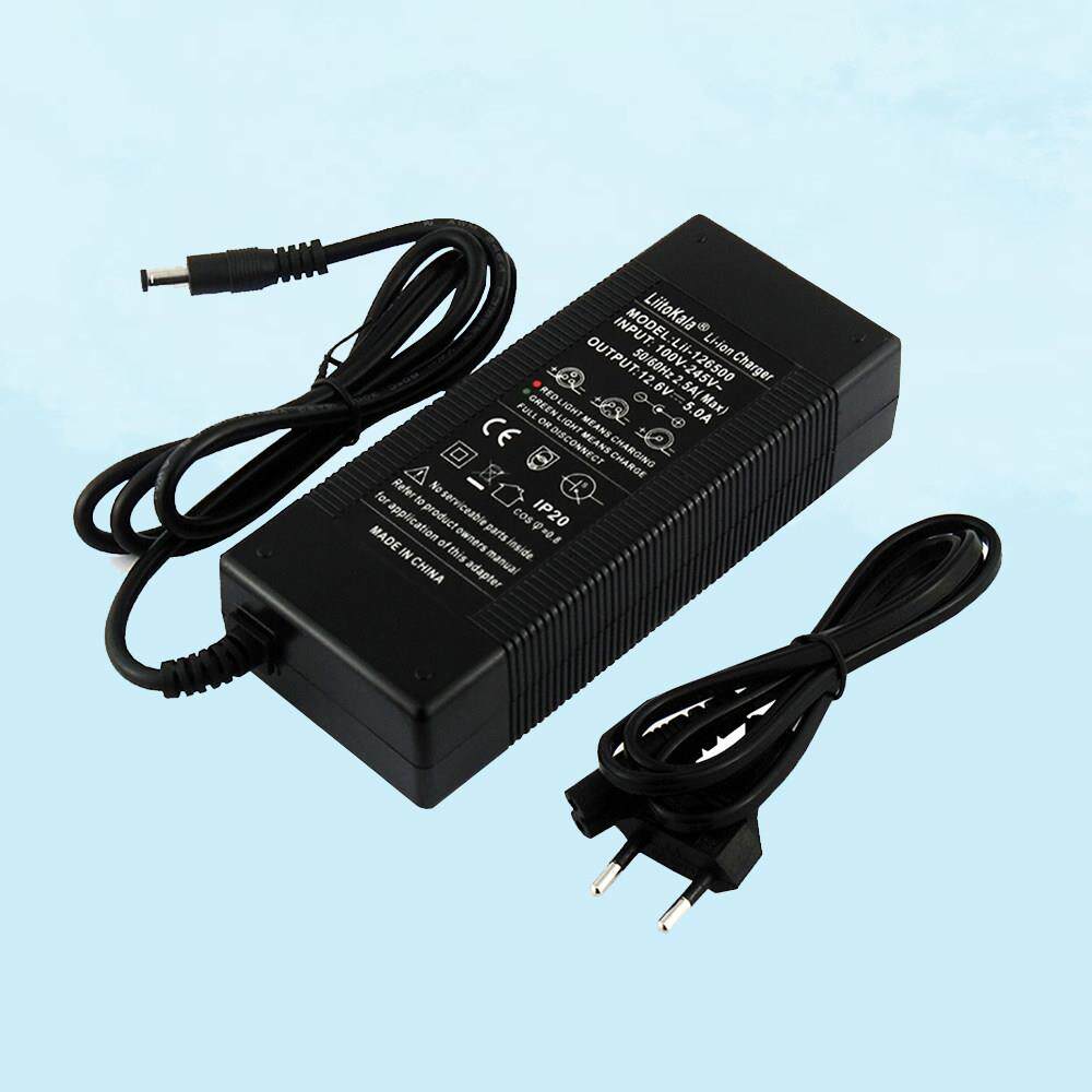 12V锂电池充电器12.6V5AAll智能3串快充聚合物三元18650组通用