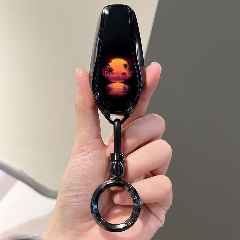 椰树夕阳~比亚迪新款钥匙套