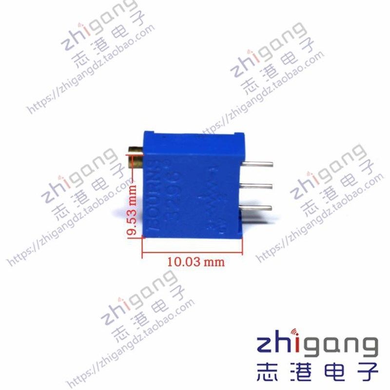 3296电位器 电阻 原装BOURNS可调电位器100K欧103型3296WY91103