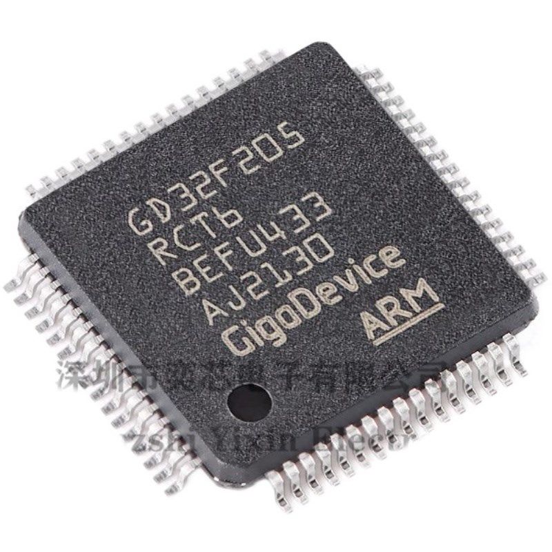 原装GD32F205RCT6 LQFP-64 ARM Cortex-M3 32位微控制器-MCU芯片