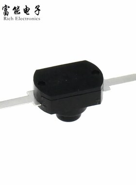 1208YD 黑白色 小号 手电筒开关2脚 黑色按钮 开关手电筒控制开关