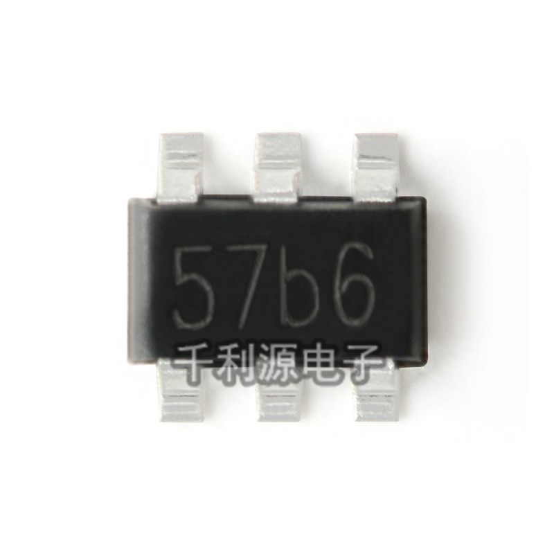 全新国产 TP4057 印 57b 贴片SOT23-6 500mA 锂电池充电器IC芯片