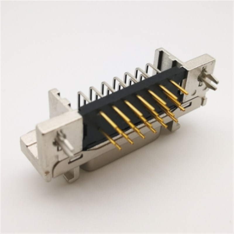 3m原装板端连接器MDR10226-5212PC 26芯弯座SCSI工业相机伺服插座