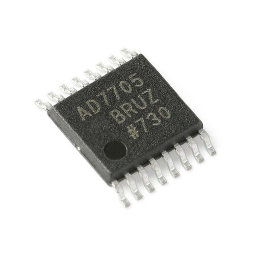AD7705BRUZ-REEL7 丝印AD7705BRUZ 原装TSSOP-16 16位双通道单ADC