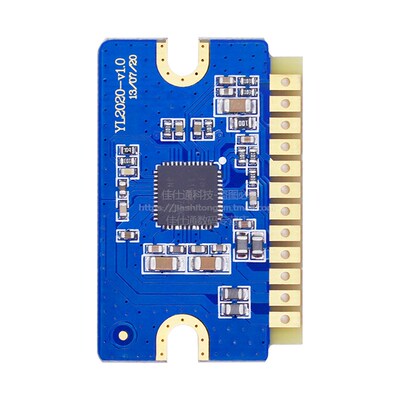 YL2020新款20W+20W D类数字功放板12V-24V迷你功放模块 音效好