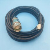 712 定制线缆HUMMEL 8孔线长8米转接线 12芯装 针逆时针 BINDR m23