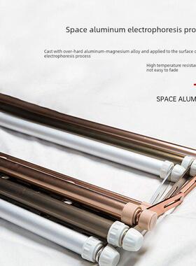 toole可调式晾衣架多极阳台手摇晾衣杆双极室内储物晾衣架纯铝Bol