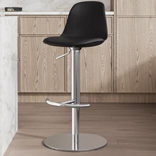 吧台椅子升降旋转前台收银台手机店家用岛台80cm高脚凳子60酒吧椅