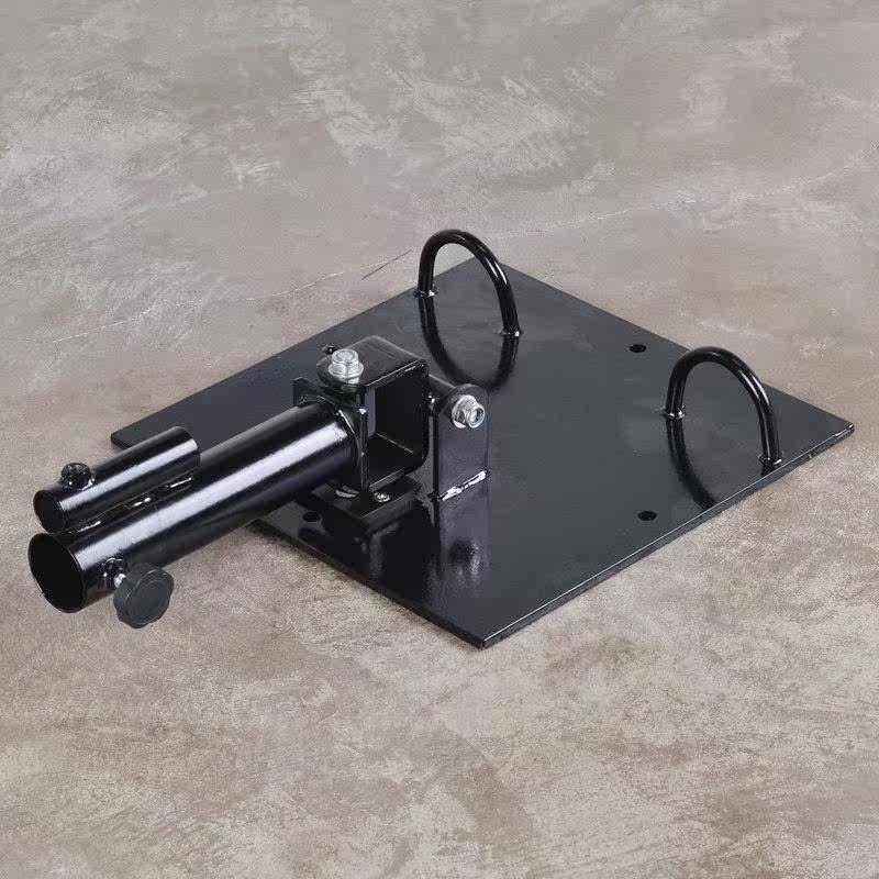 杠铃核心训练单双筒深蹲画船硬拉深蹲爆发力健身杠铃杆炮架地雷架