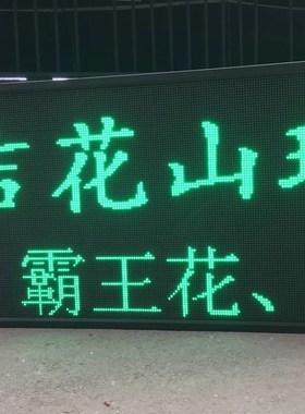 成都新品p10电子屏led广告屏户外 室内 门头走字屏LEDP10单色成品
