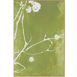 原木风卧装饰画极简客厅1735背景墙挂画室玄关柜摆壁画代高现级感