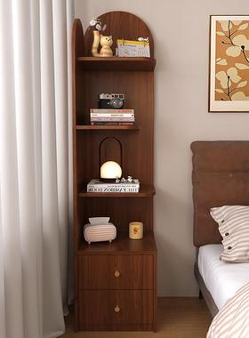 实柜木床卧59051头家用室收转纳柜书柜沙发边柜角柜墙角置物柜床