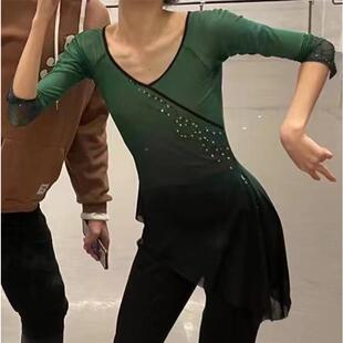 依艺库纱衣舞舞古典新款舞上戏组功合练服基训班服加蹈钻艺术艺考