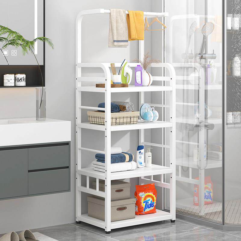 化室置物架落地018式浴室厕纳所洗手间脸盆毛架巾收层多层金属妆