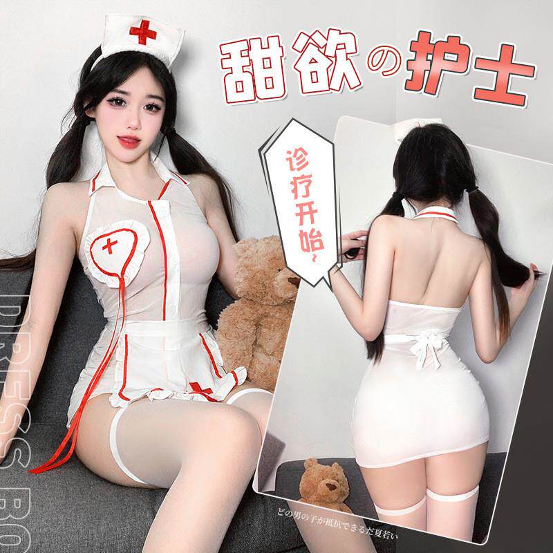 万圣节性感护士制服cosplay医生角色扮演纯欲风诱惑夜店主播服装
