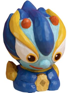 关公财神爷木雕摆件暴富办公室桌面招财貔貅国风潮玩新年生日礼物