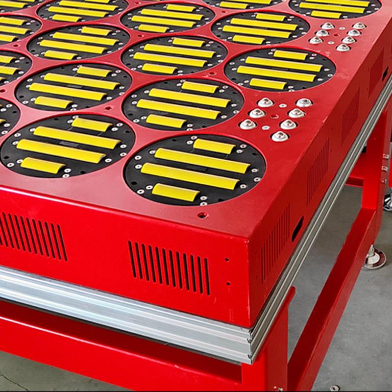 订制SK电动力圆盘摆轮分拣机滚筒自动分道旋转向台高速电机输送带