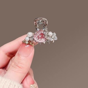 韩版 可爱头饰女发卡 小号气质发夹草莓抓夹迷你刘海夹侧边顶夹夏季