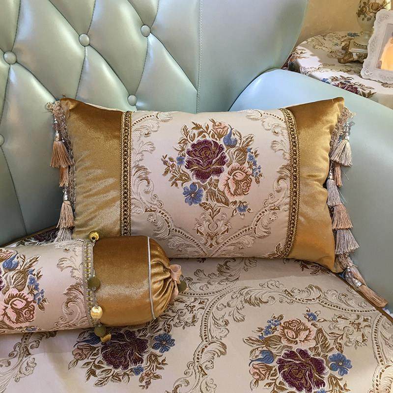 欧式沙发靠枕长方形靠垫抱枕套含芯客厅床头腰靠背家用大号定制,居家布艺,靠垫/抱枕,淘宝优惠券,粉丝福利购,淘宝优惠卷