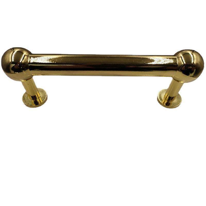 现代简约居家五金配件 压铸大圆柱方形拉手 锌合金玻璃推拉门把手