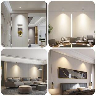 钻孔95mm深杯防眩射灯嵌入式9cm孔灯家用可调角度筒灯客厅小山丘