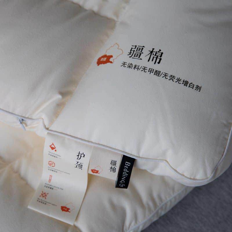 A类枕头枕芯护颈椎助睡眠荞麦壳软低枕硬中枕男侧睡高枕一对家用