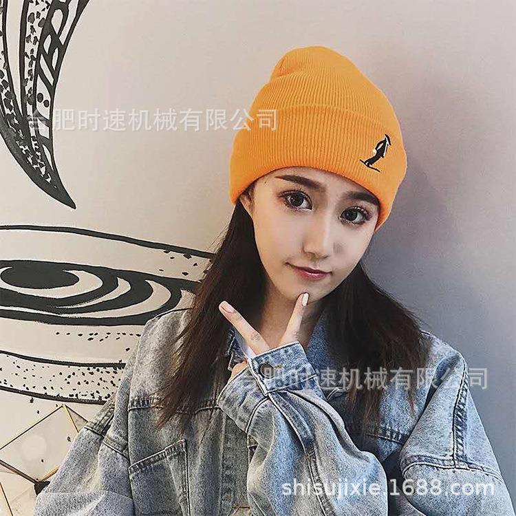 欧美标准针织蓝牙耳机帽 LED户外登山帽子机 针织小圆机