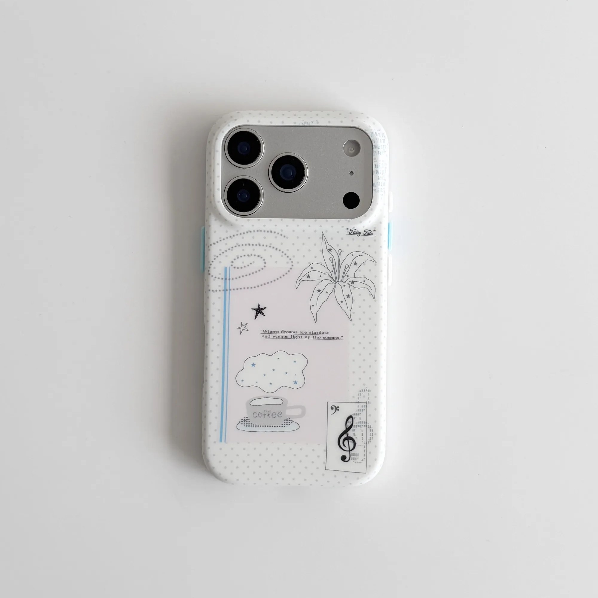雨柠适用白底磨砂小众百合插画苹果17手机壳iPhone16新款15个性创意ins卡通可爱14全包防摔保护套